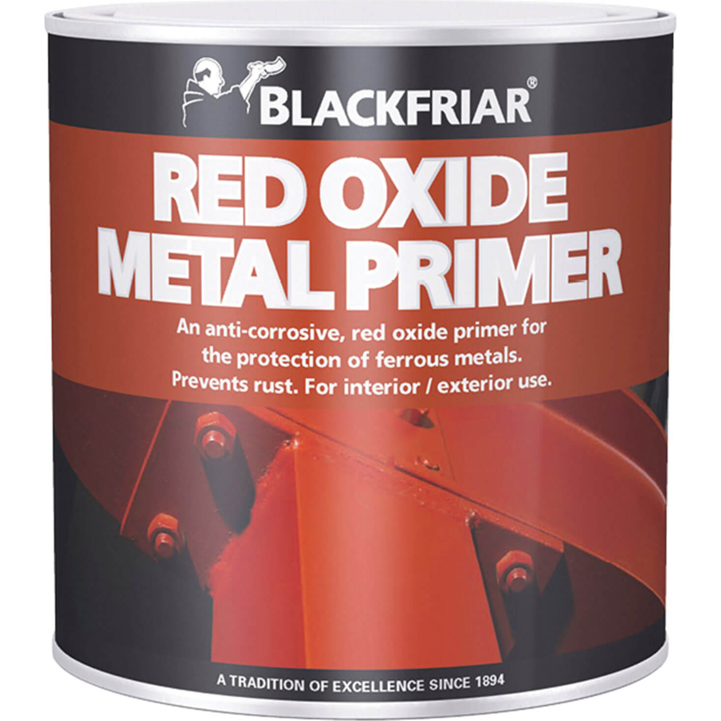Image of Blackfriar Red Oxide Metal Primer Red 500ml