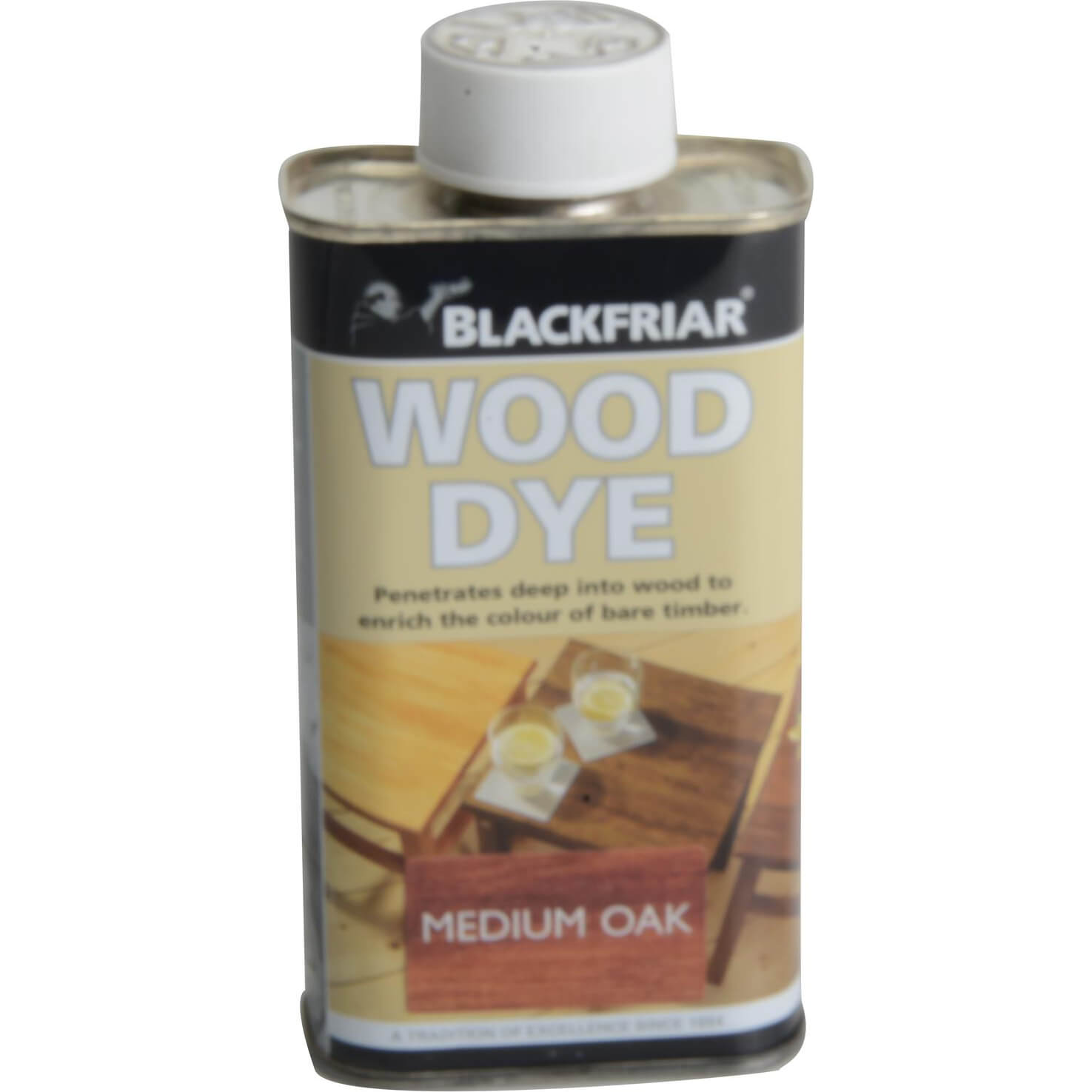 Image of Blackfriar Wood Dye Medium Oak 250ml