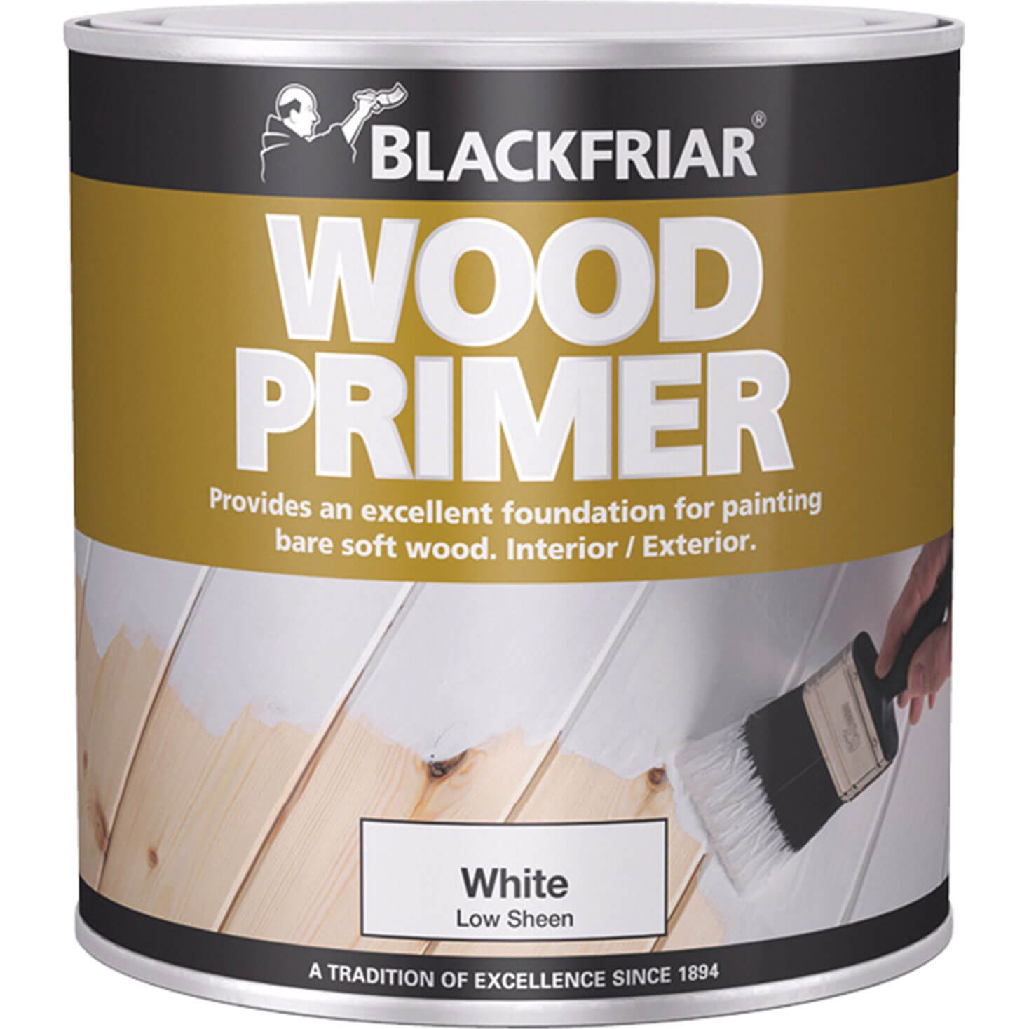 Image of Blackfriar Wood Primer White 1l