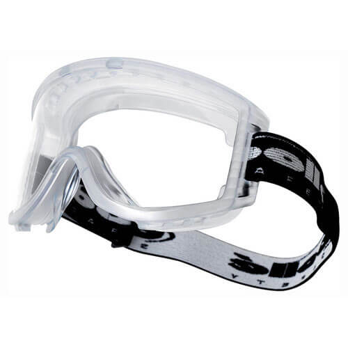 Image of Bolle Attack ATPSI Polycarbonate Clear Safety Goggles