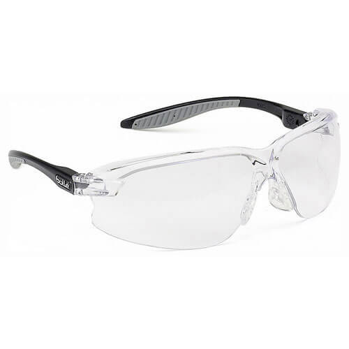 Photos - Safety Equipment Bolle Axis AXPSI Polycarbonate Clear Safety Glasses 