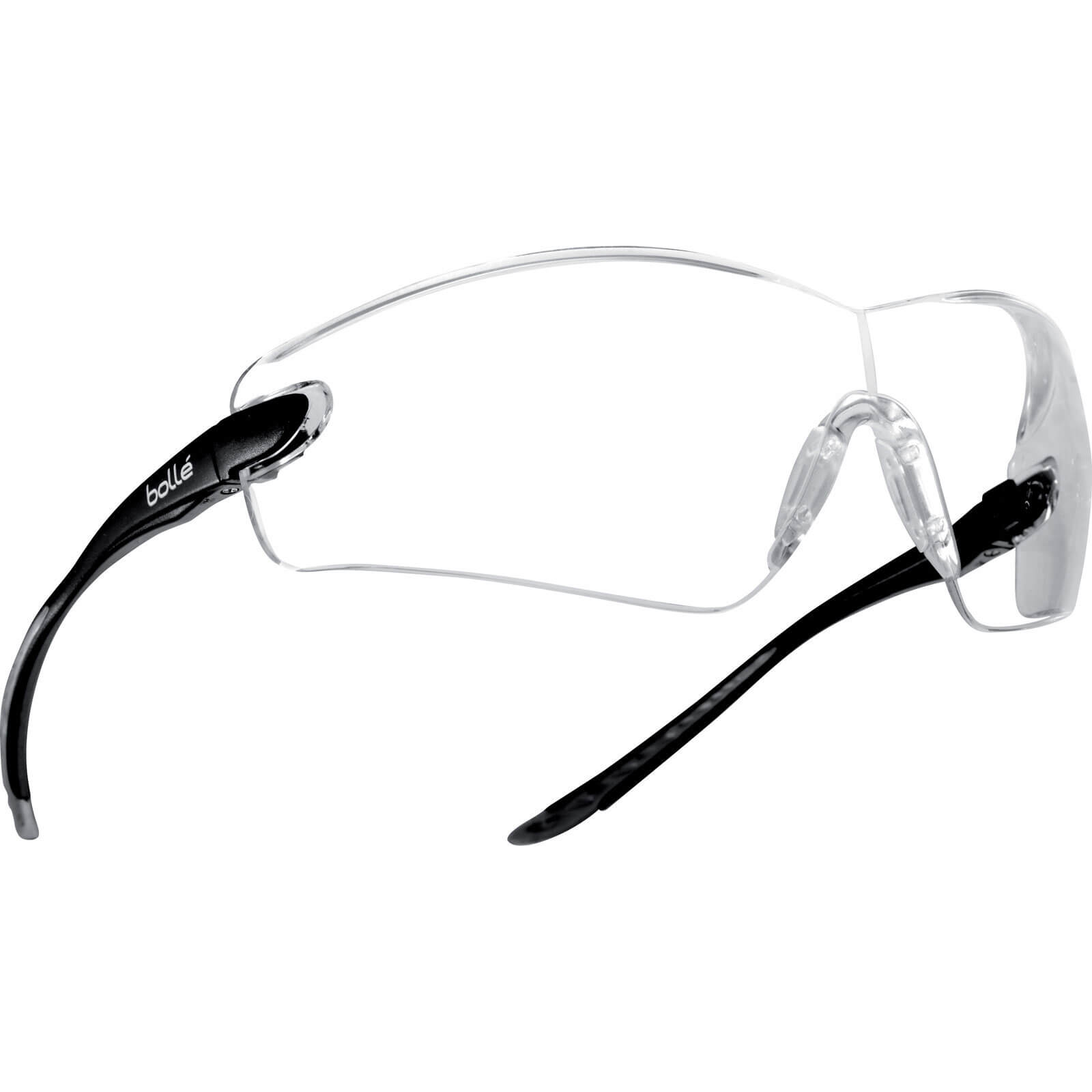 Image of Bolle Cobra COBPSI Anti Scratch and Anti Fog Clear Safety Glasses