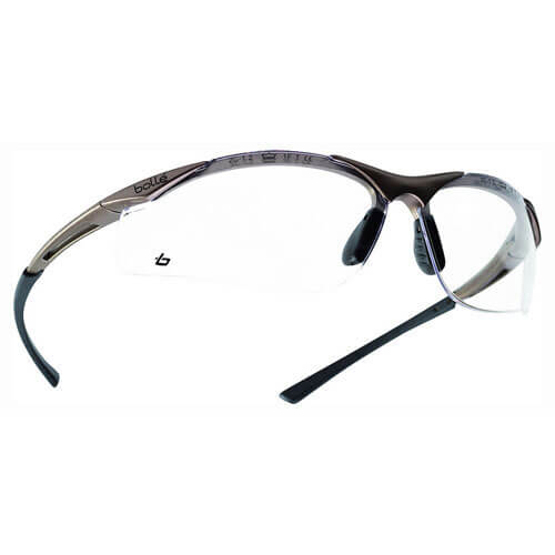 Photos - Safety Equipment Bolle Contour CONTPSI Polycarbonate Clear Safety Glasses 