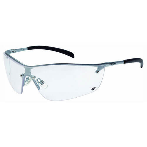 Photos - Safety Equipment Bolle Silium SILPSI Polycarbonate Clear Safety Glasses 