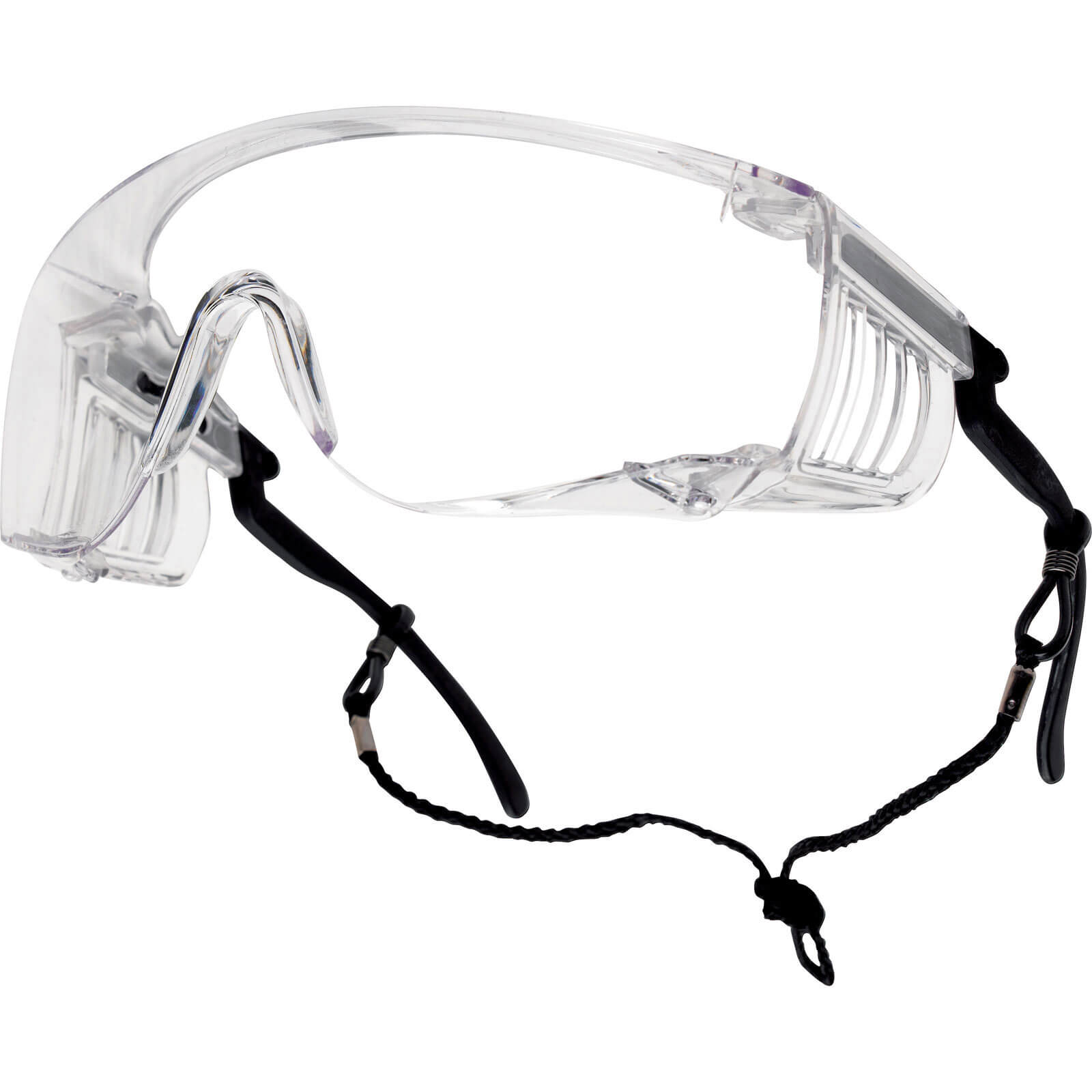 Image of Bolle Squale SQUPSI Anti Scratch and Anti Fog Clear Safety Glasses