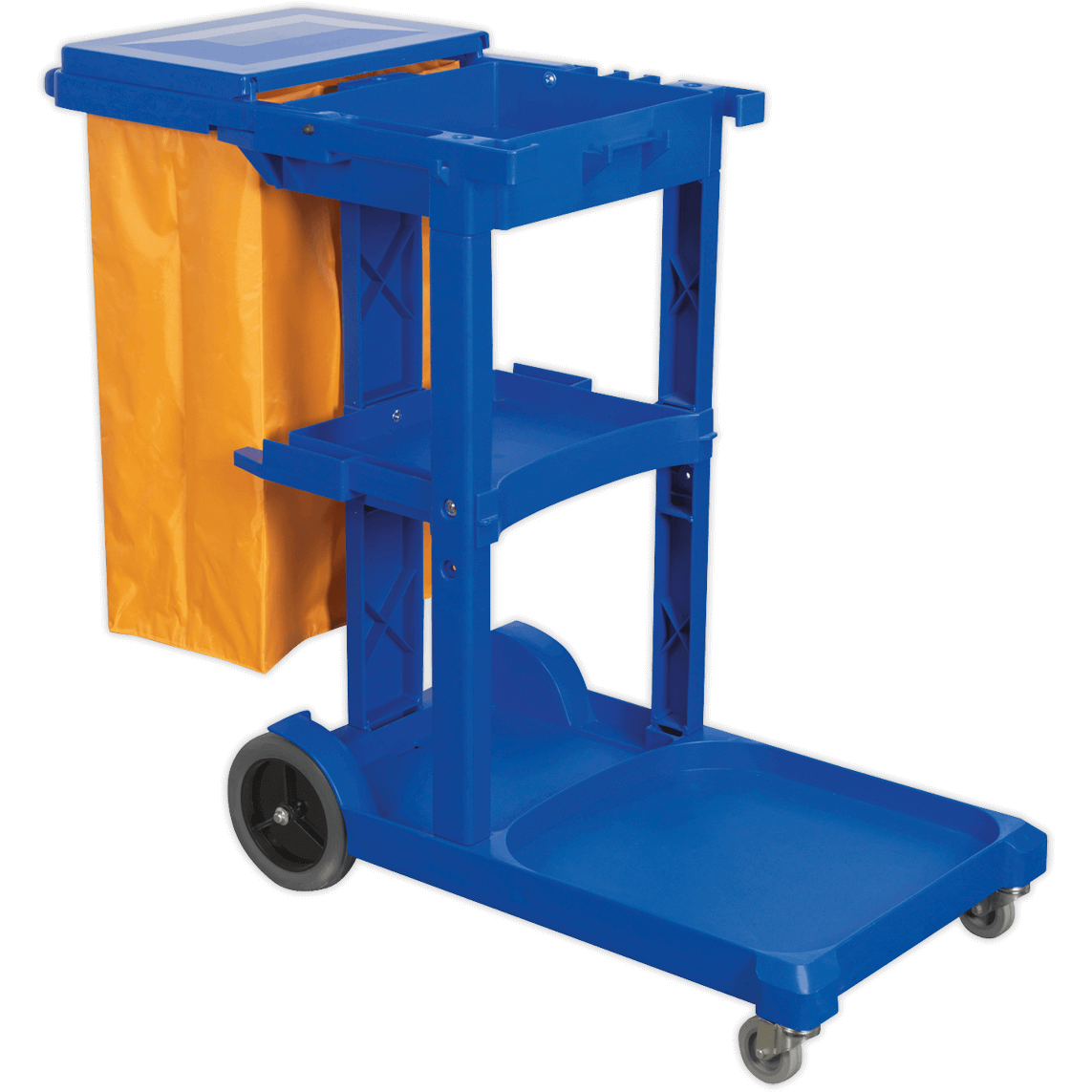 Photos - Ladder Sealey Janitorial Trolley Blue BM30 