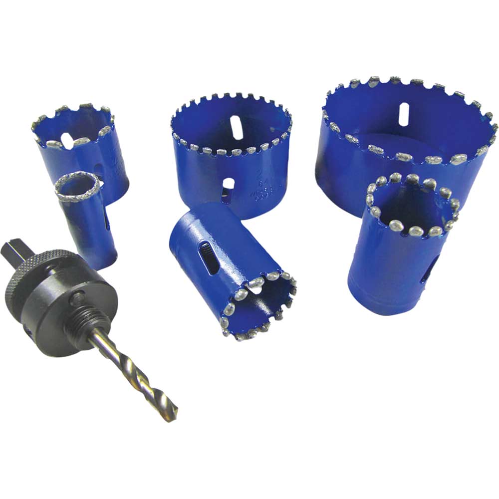 Boa Kitchen and Bathroom Installer Diamond Hole Saw Kit Holesaws