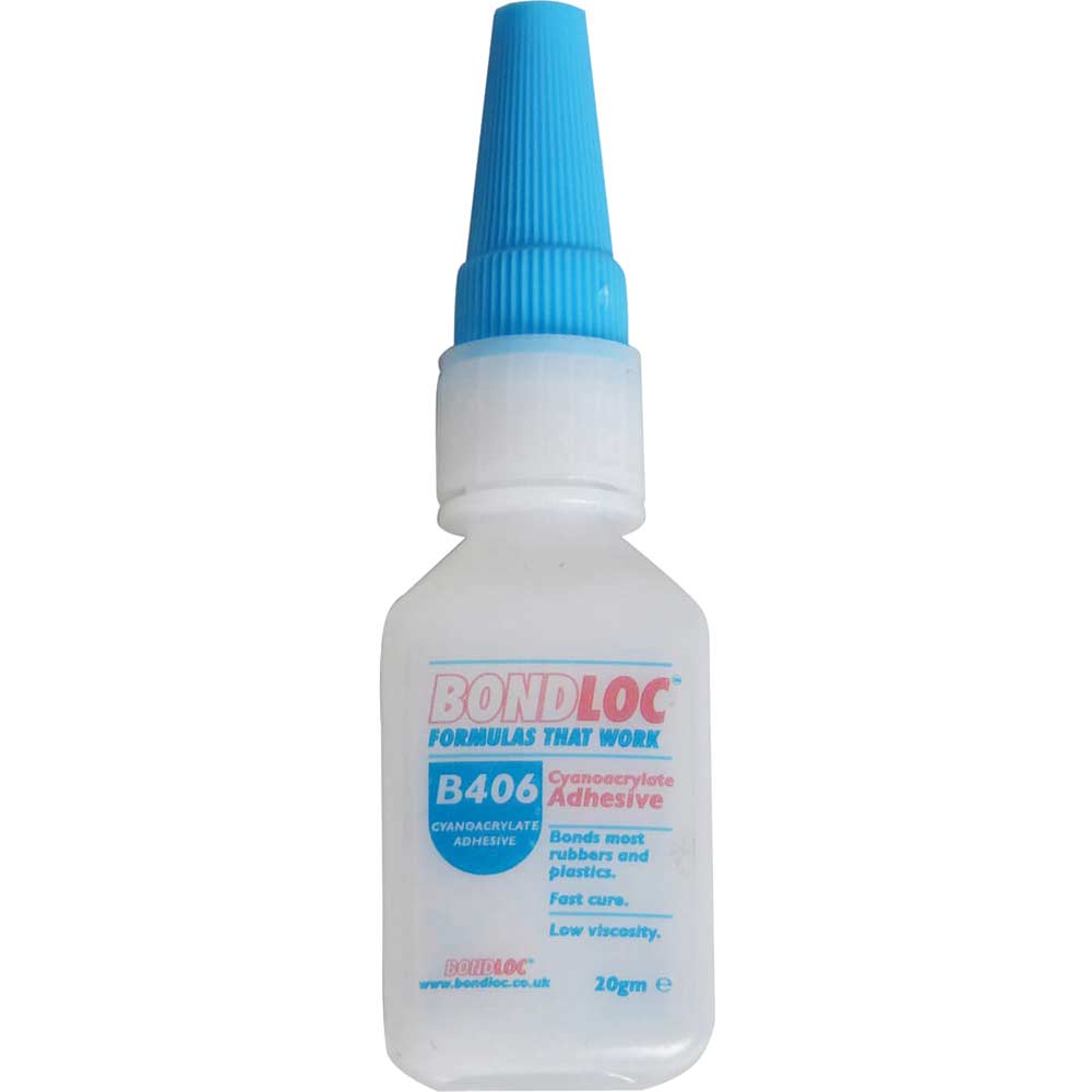 Photos - Sealant / Adhesive Bondloc B406 Low Viscosity Cyanoacrylate Adhesive 20g B406-20