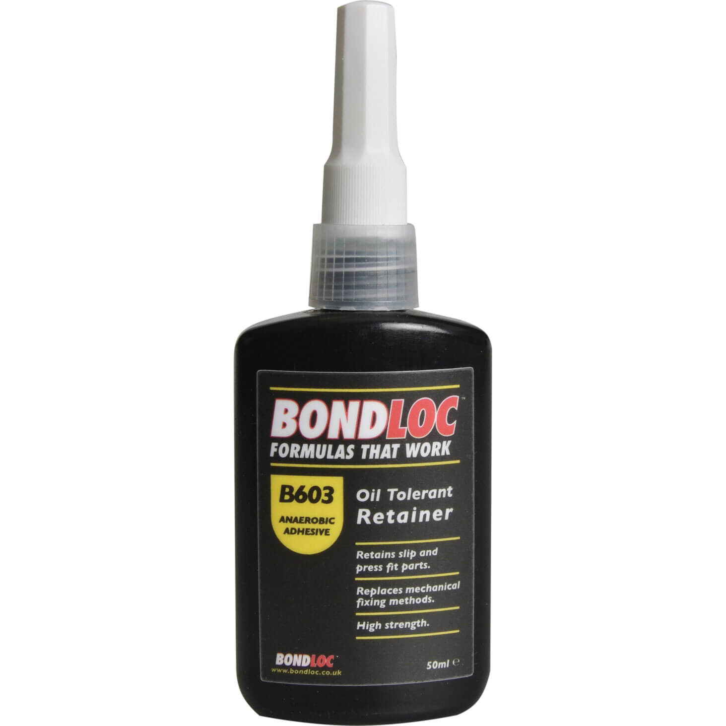 Image of Bondloc B603 Oil Tolerant Retainer Compound 50ml
