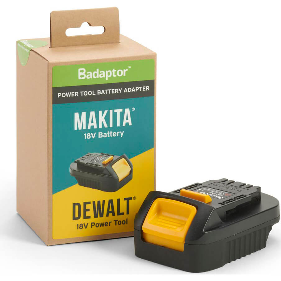 Image of Badaptor Battery Adaptor Makita 18v Battery to DeWalt Power Tools