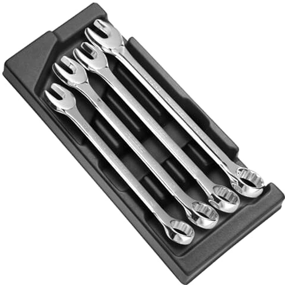 Image of Expert by Facom 4 Piece Combination Spanner Set in Module Tray