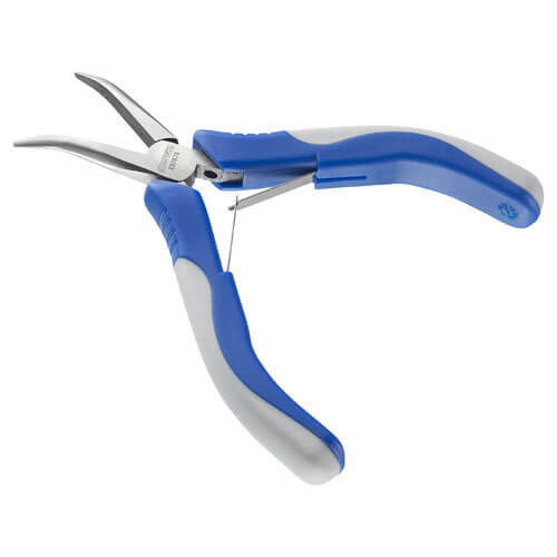 Image of Expert by Facom Angled Snipe Nose Pliers 133mm