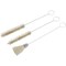 Sealey 3 Piece Spray Gun Cleaning Brush Set 