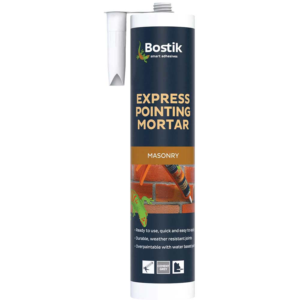 Photos - Sealant / Adhesive Bostik Express Pointing Mortar Grey 310ml 30615032 