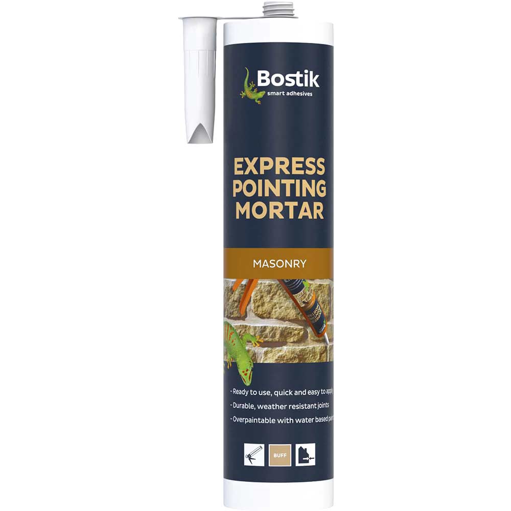 Photos - Sealant / Adhesive Bostik Express Pointing Mortar Buff 310ml 30617383 