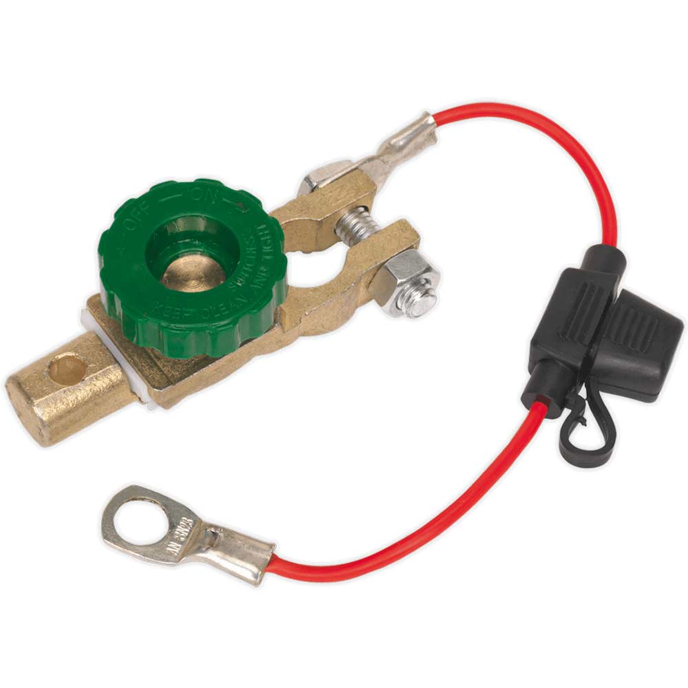Sealey 12-24v Anti Theft Battery Terminal and Fuse Holder