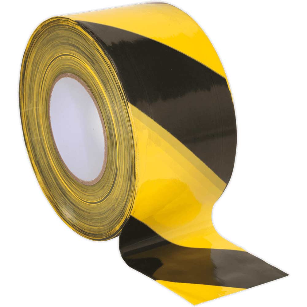 Image of Sealey Hazard Warning Barrier Tape