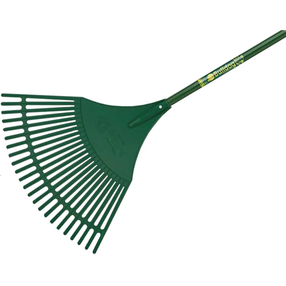 Image of Bulldog Evergreen Plastic Leaf Rake 1.4m