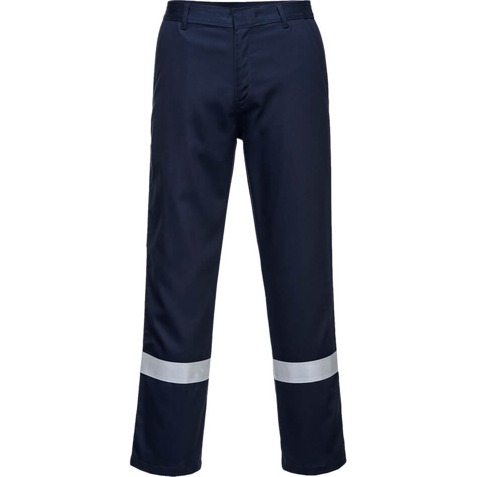 Image of Biz Weld Iona Trousers Navy Blue L 31"