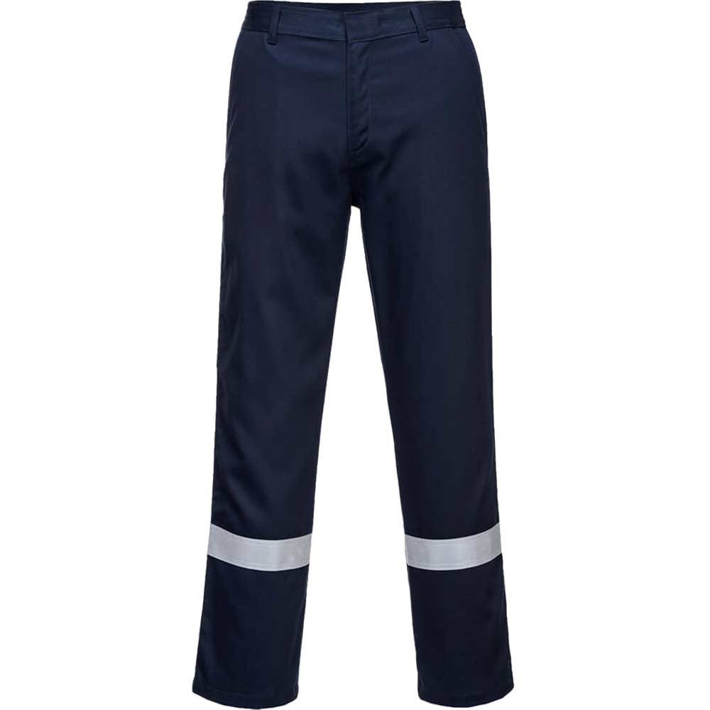 Image of Biz Weld Iona Trousers Navy Blue M 31"