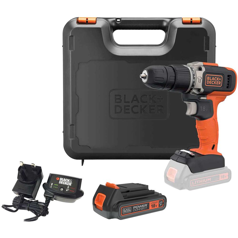 Black and Decker BCD003C 18v Cordless Combi Drill