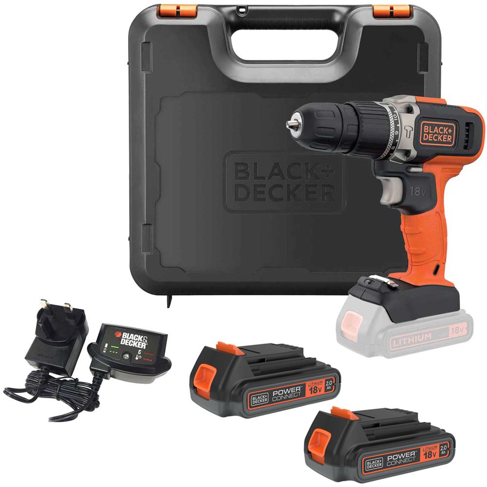 Black and Decker BCD003C 18v Cordless Combi Drill