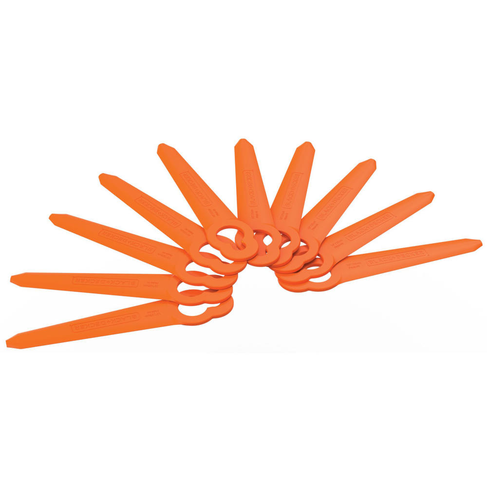 Black and Decker Replacement Resin Blades for BCSTR918 Grass Trimmers Pack of 20