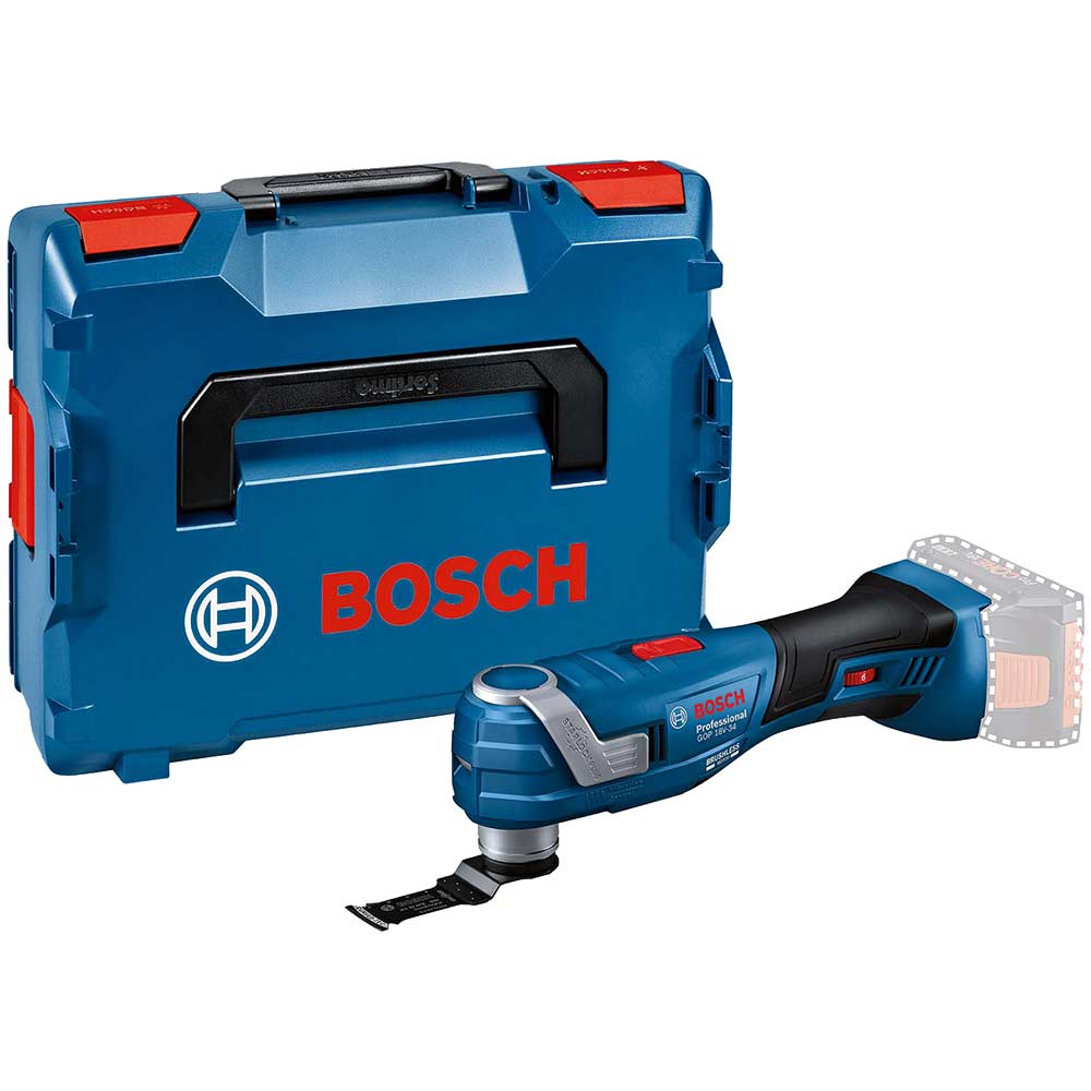 Bosch GOP 18V-34 18v Cordless Brushless Starlock Plus Oscillating Multi Tool No Batteries No Battery Charger Case