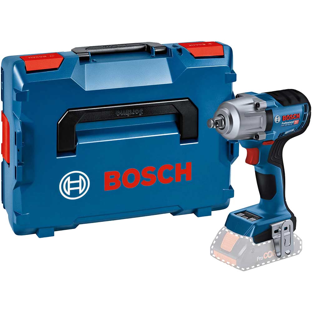 Bosch GDS 18V-450 HC 18v Cordless Brushless 1/2" Impact Wrench No Batteries No Battery Charger Case