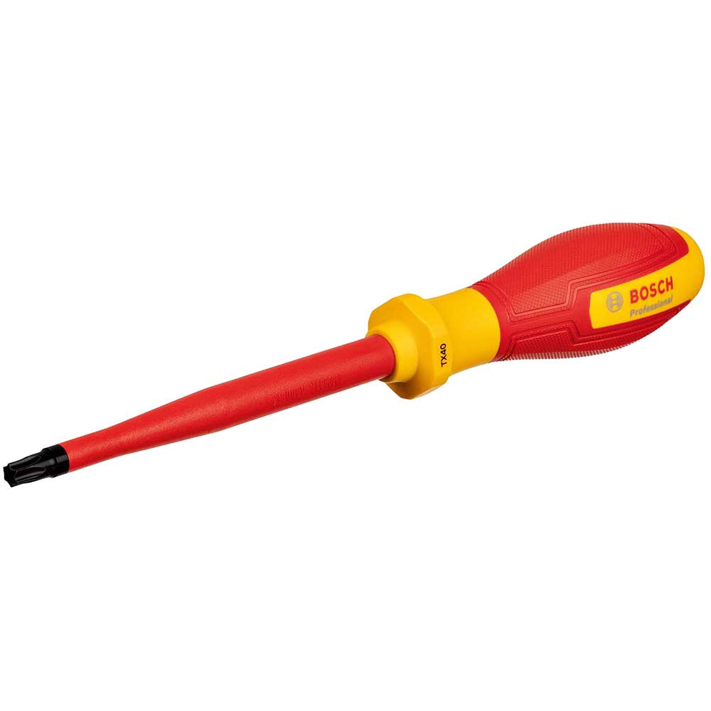 Bosch Professional VDE Insulated Torx Screwdriver T40 125mm