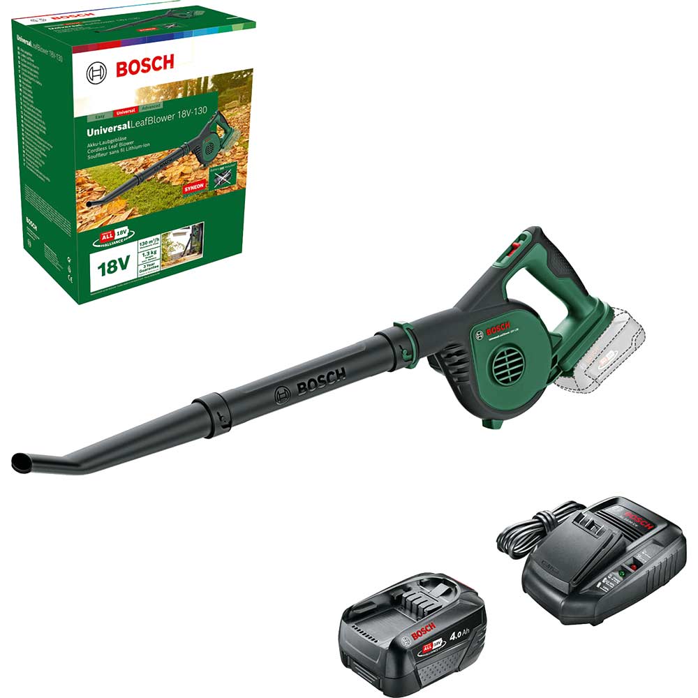 Photos - Leaf Blower Bosch UNIVERSALLEAFBLOWER 18V-130 P4A 18v Cordless Garden  1 x 