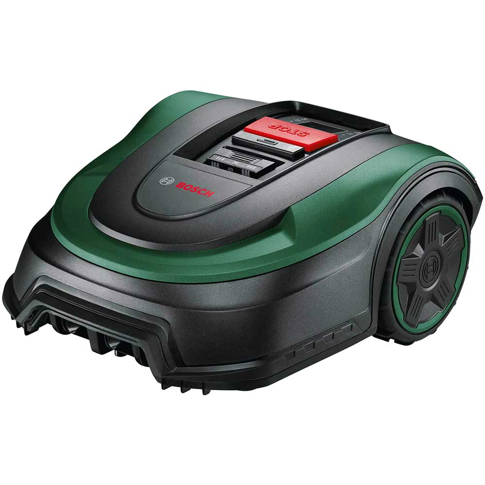 Bosch INDEGO S+ 500 P4A 18v Cordless Smart Robotic Lawnmower 500m2 190mm 1 x 2.5ah Integrated Li-ion Battery Charger