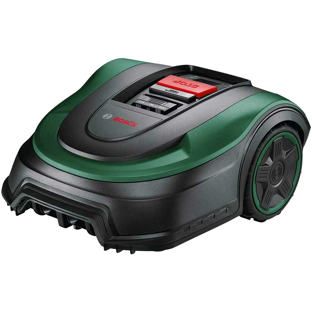 Bosch INDEGO S+ 500 P4A 18v Cordless Smart Robotic Lawnmower 500m2 190mm 1 x 2.5ah Integrated Li-ion Charger