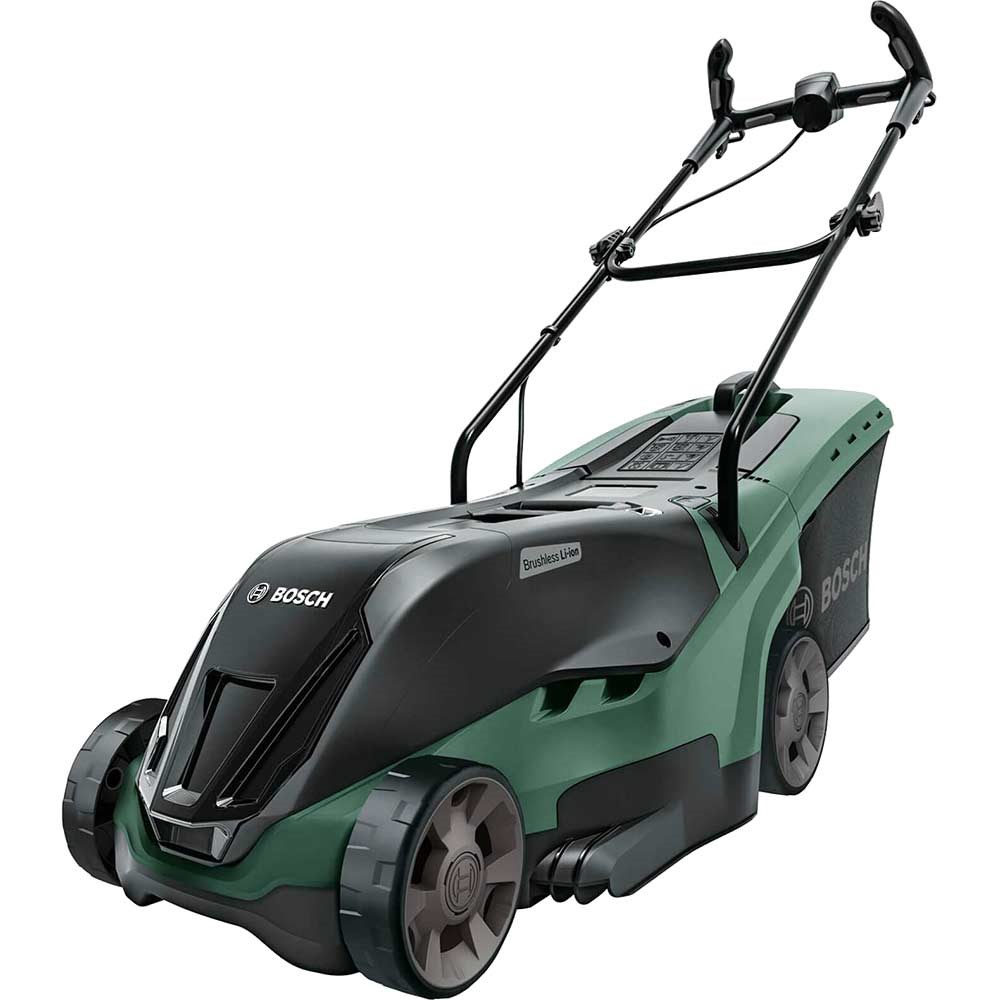 Rotak 2x18v Bosch Easy Rotak 36 550 Lawnmower Bosch UNIVERSALROTAK 36-560  36v Cordless Rotary Lawnmower 380mm