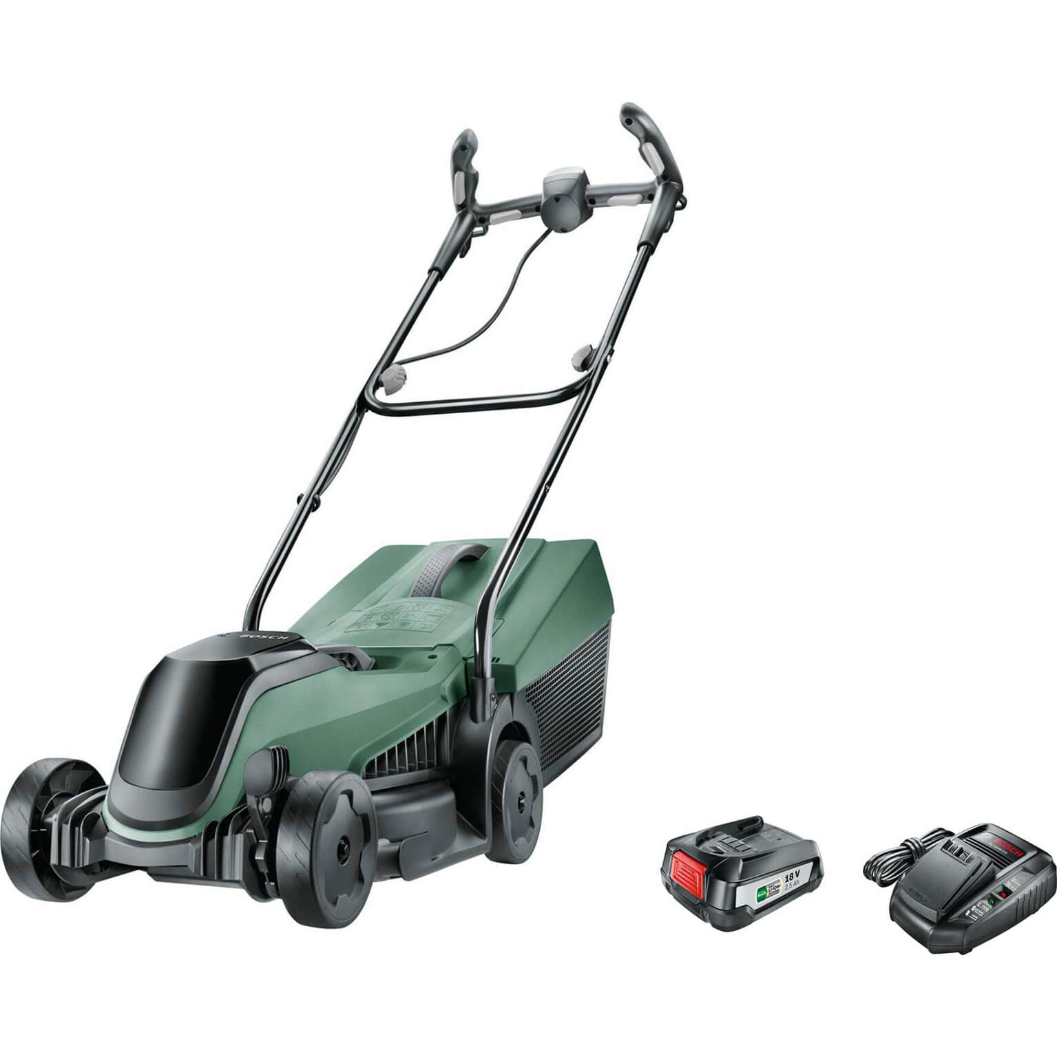 product image of Bosch CITYMOWER 18v Cordless Rotary Lawnmower 340mm 1 x 2.5ah Li-ion Charger