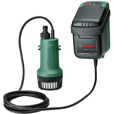 Bosch GARDENPUMP 18-2000 P4A 18v Cordless Submersible Water Pump