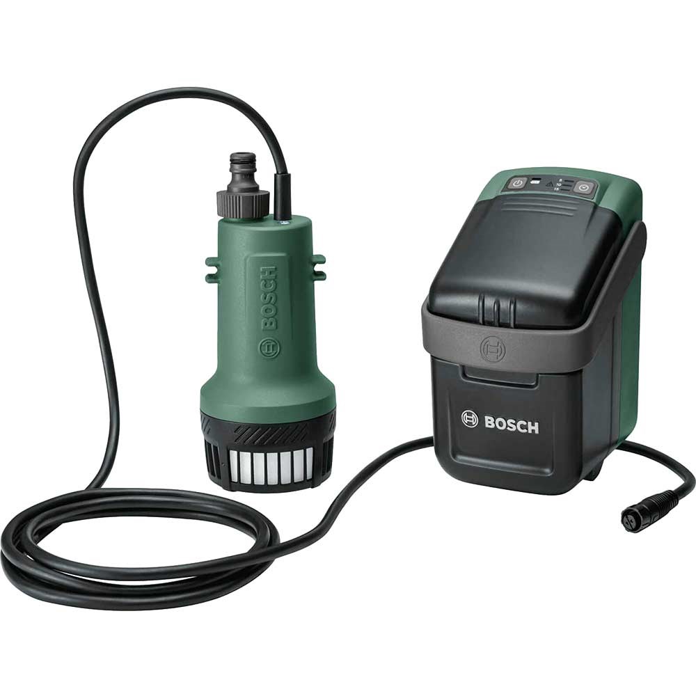 Bosch GARDENPUMP 18 P4A 18v Cordless Submersible Water Pump