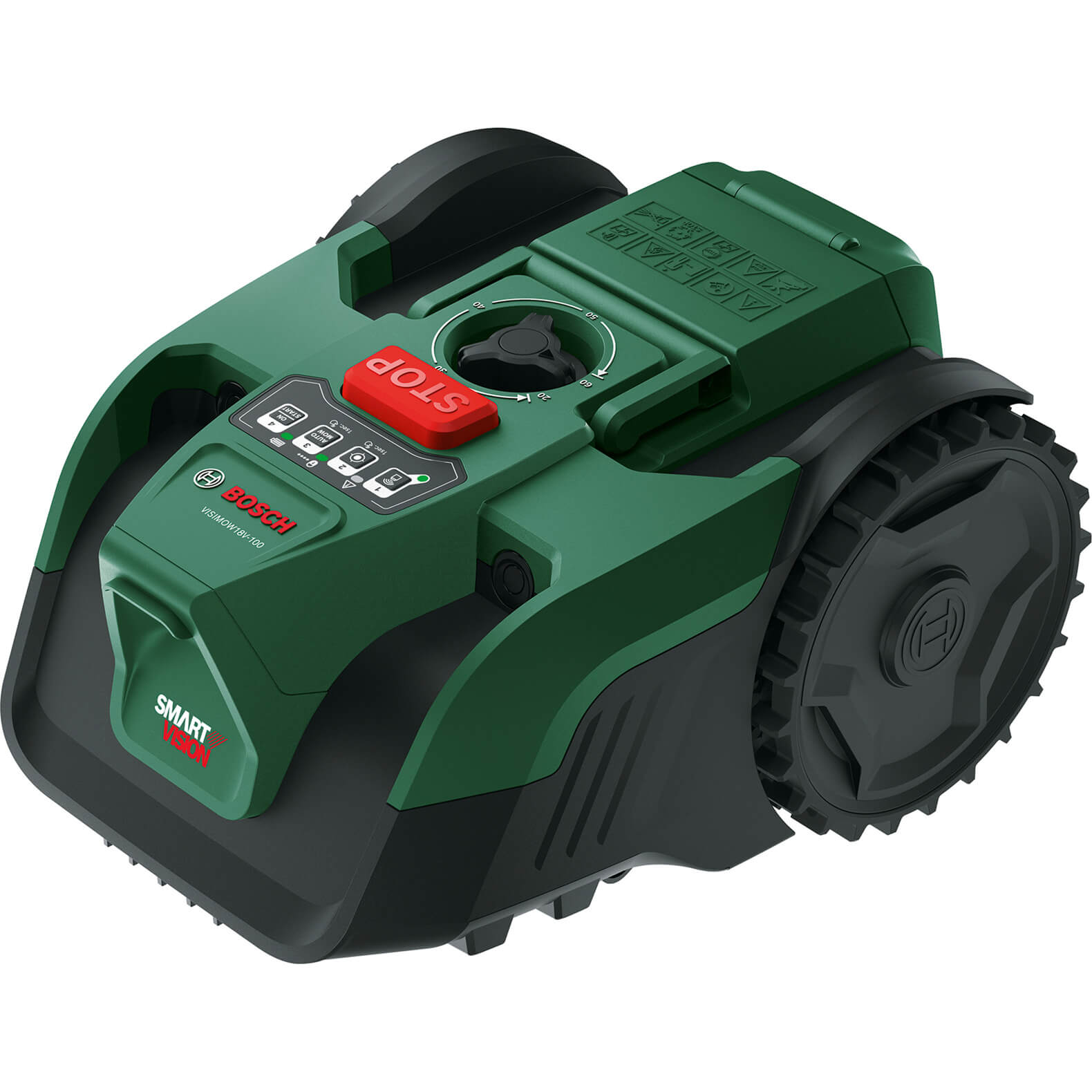 Bosch VISIMOW 18V-100 P4A 18v Cordless Camera Robotic Lawnmower 155mm No Batteries No Charger