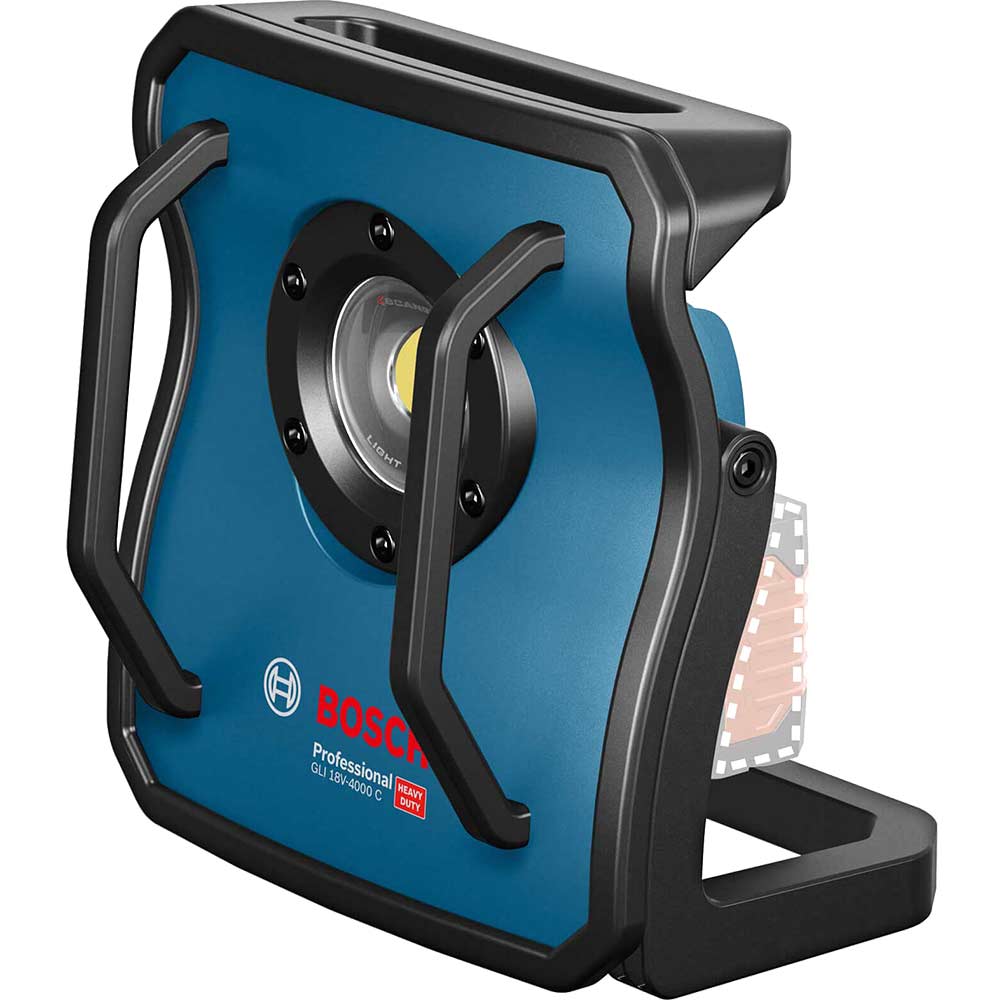 Bosch Professional GLI 18V-10000 C Cordless Floodlight - 10,000 Lumen Jobsites Light, Bluetooth Control, No Battery