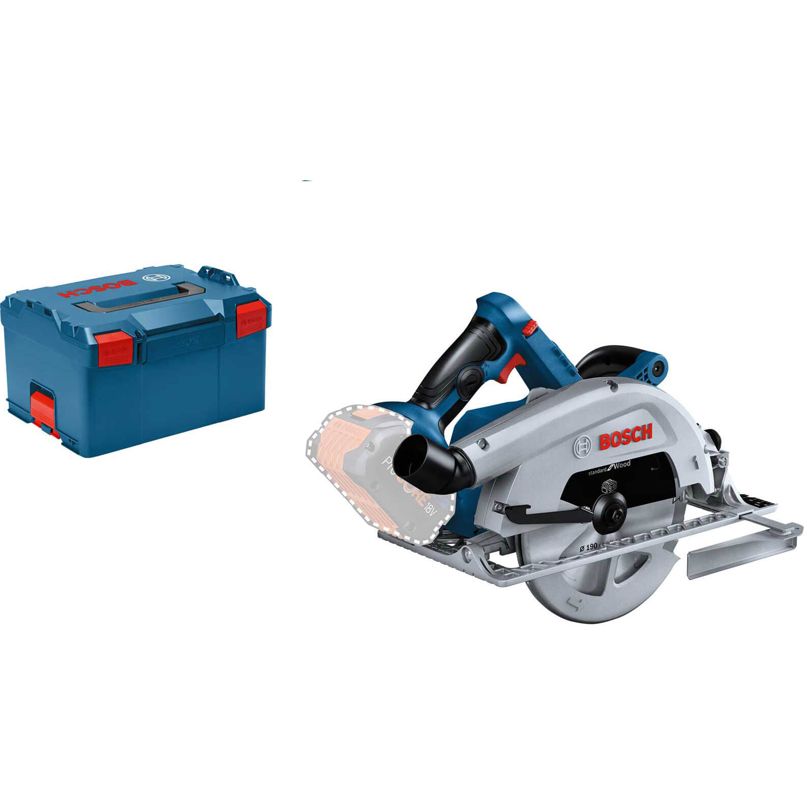 Image of Bosch GKS 18V-68 C BITURBO 18v Brushless Connect Ready Circular Saw 190mm No Batteries No Charger Case