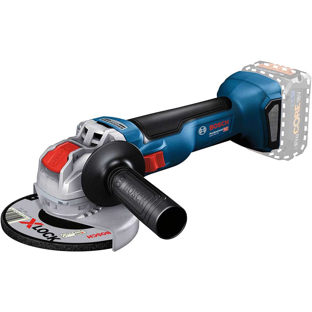 Bosch GWX 18 V-10 18v Cordless X Lock Angle Grinder 125mm No Batteries No Charger No Case