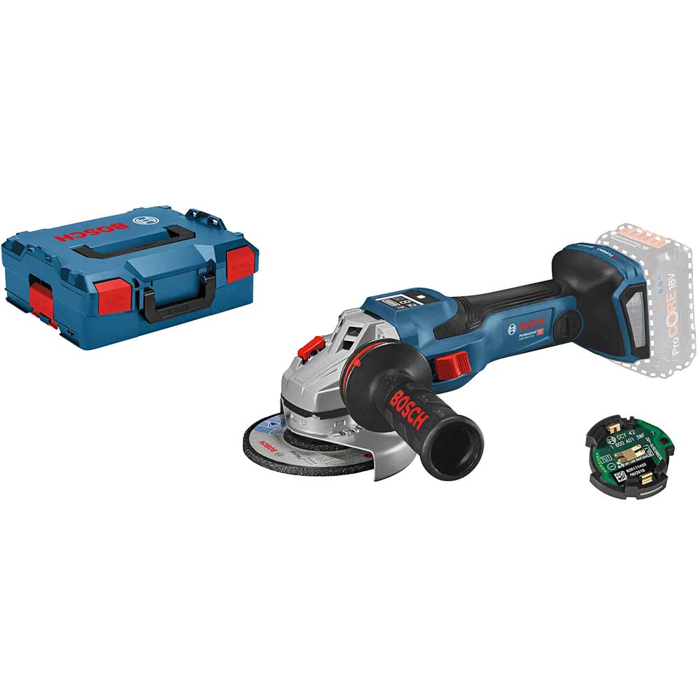 Bosch GWS 18V-15 SC BITURBO 18v Cordless Brushless Connected Angle Ginder 125mm No Batteries No Battery Charger Case