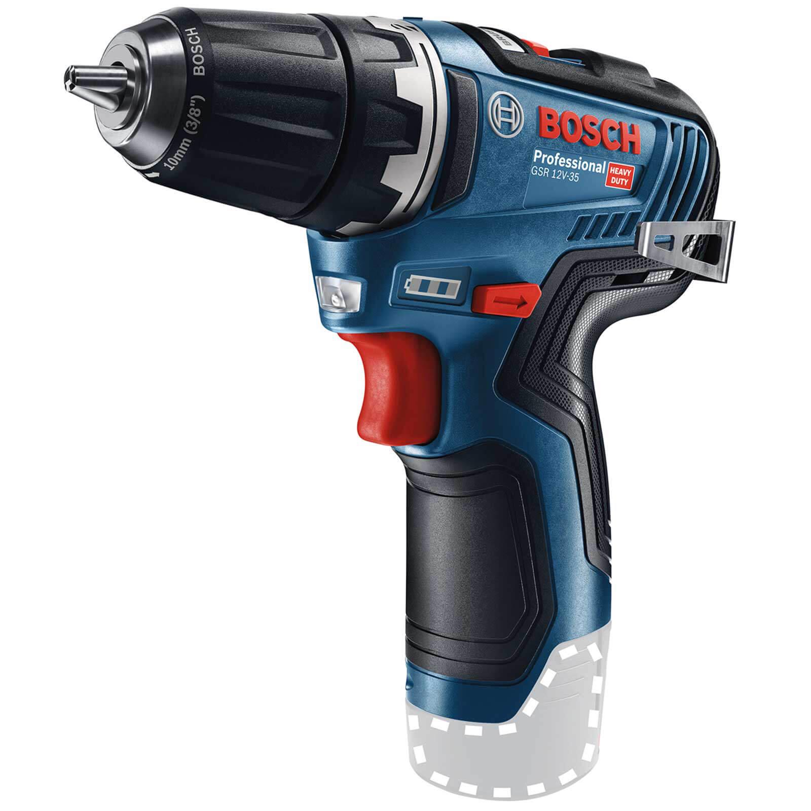 Image of Bosch GSR 12V-35 12v Cordless Brushless Drill Driver No Batteries No Charger No Case