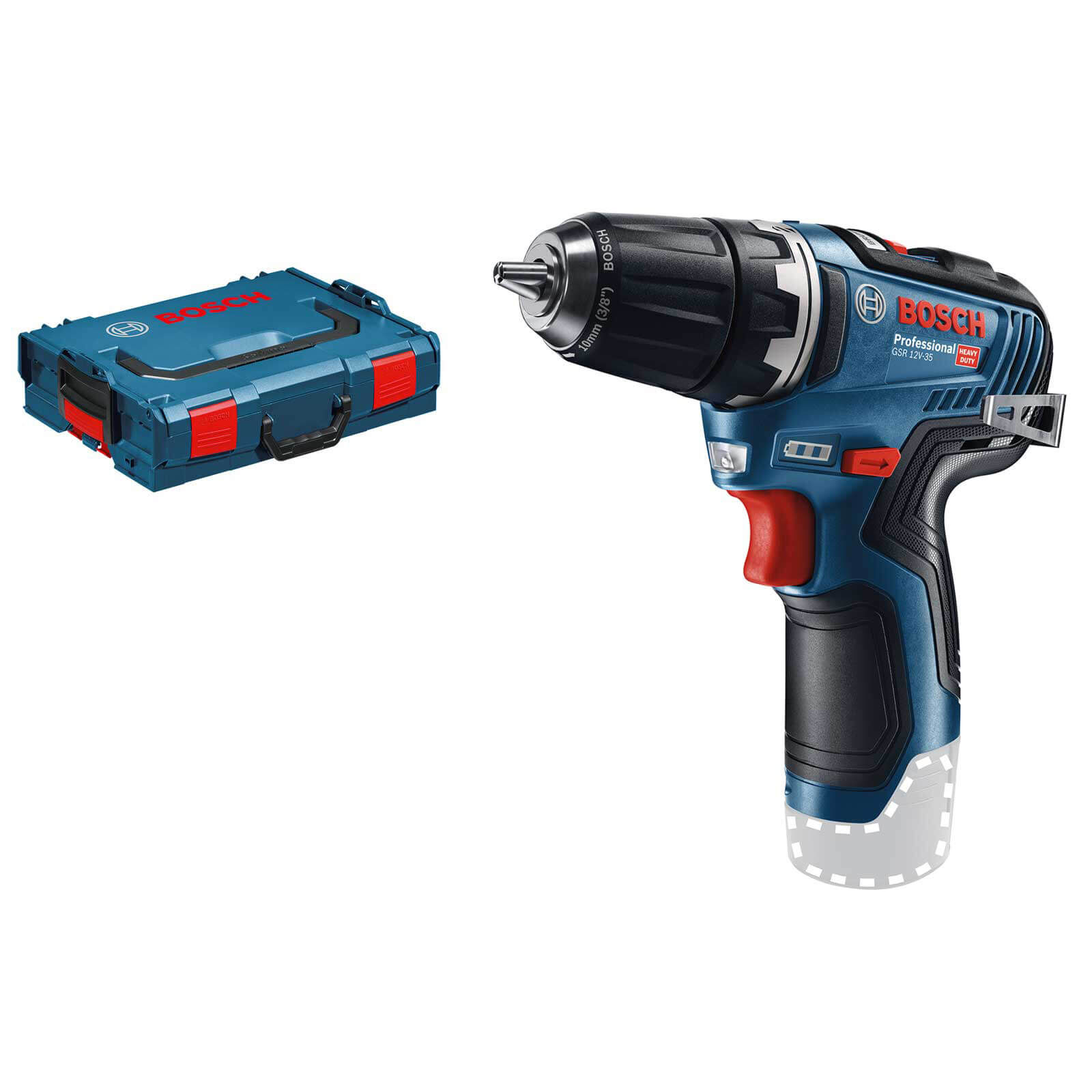 Image of Bosch GSR 12V-35 12v Cordless Brushless Drill Driver No Batteries No Charger Case