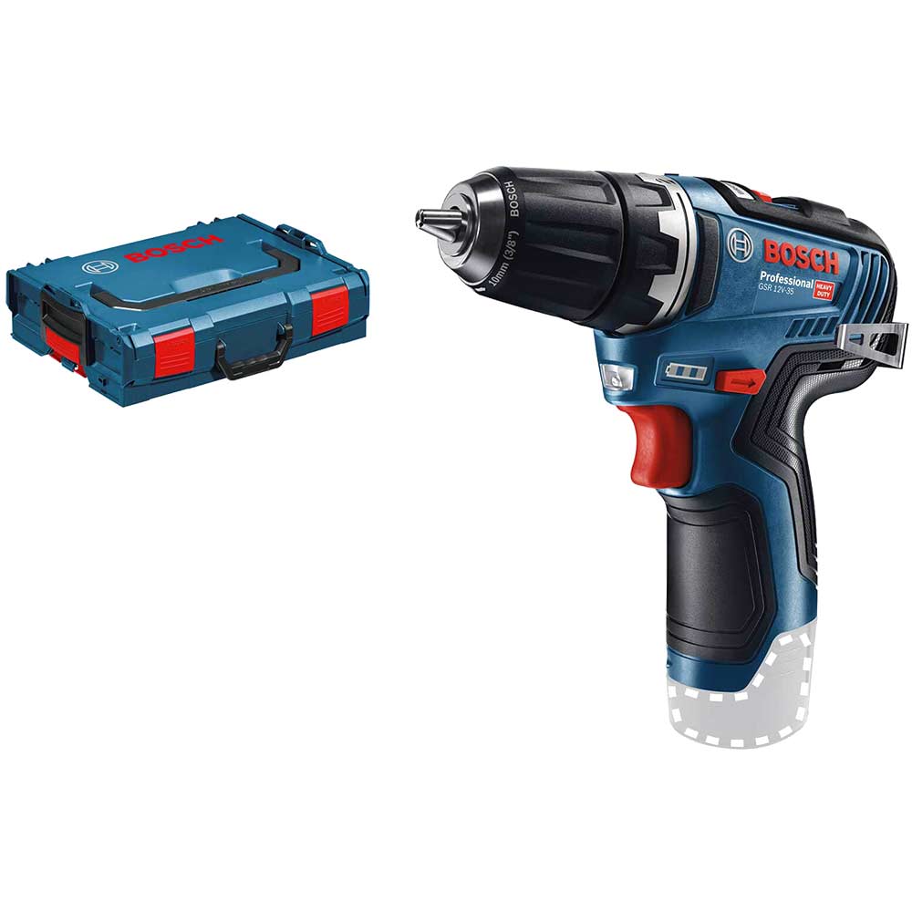 Bosch GSR 12V-35 12v Cordless Brushless Drill Driver No Batteries No Battery Charger Case