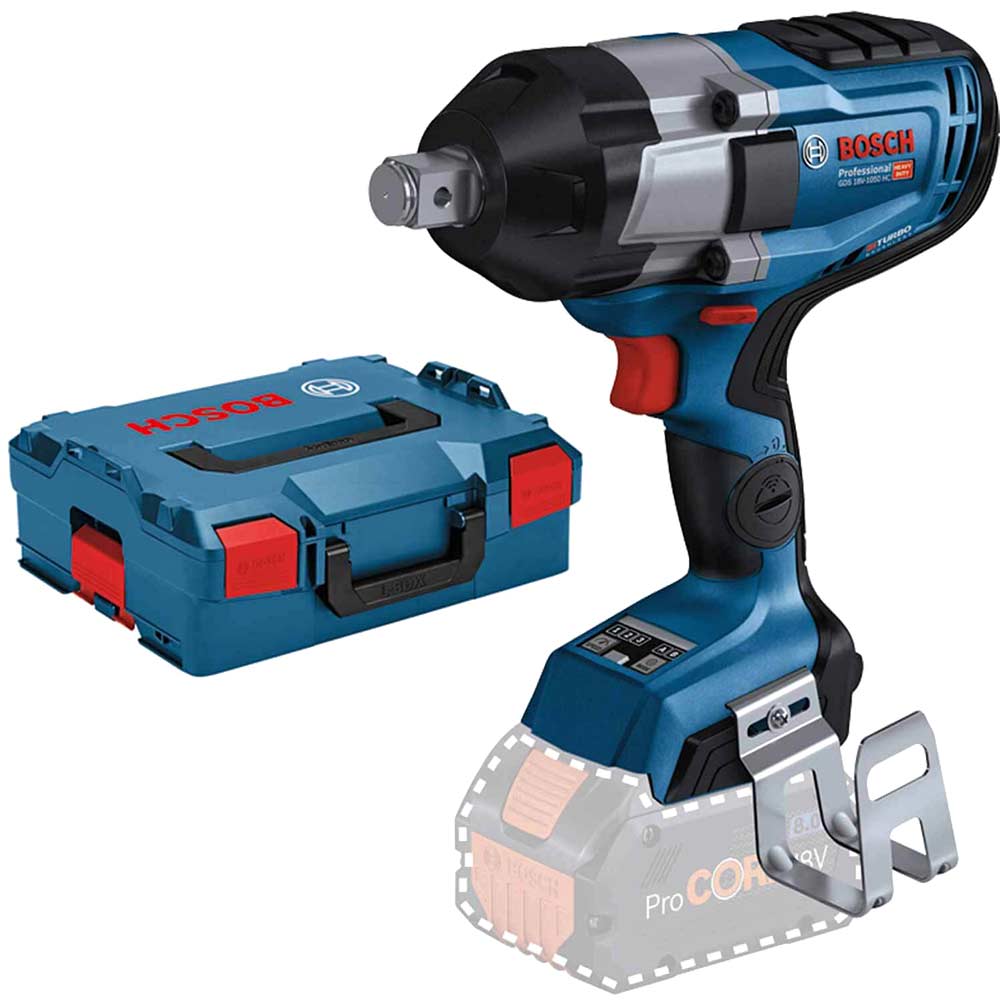 Bosch GDS 18V-1050 HC BITURBO 18v Cordless Brushless 3/4" Impact Wrench No Batteries No Battery Charger Case