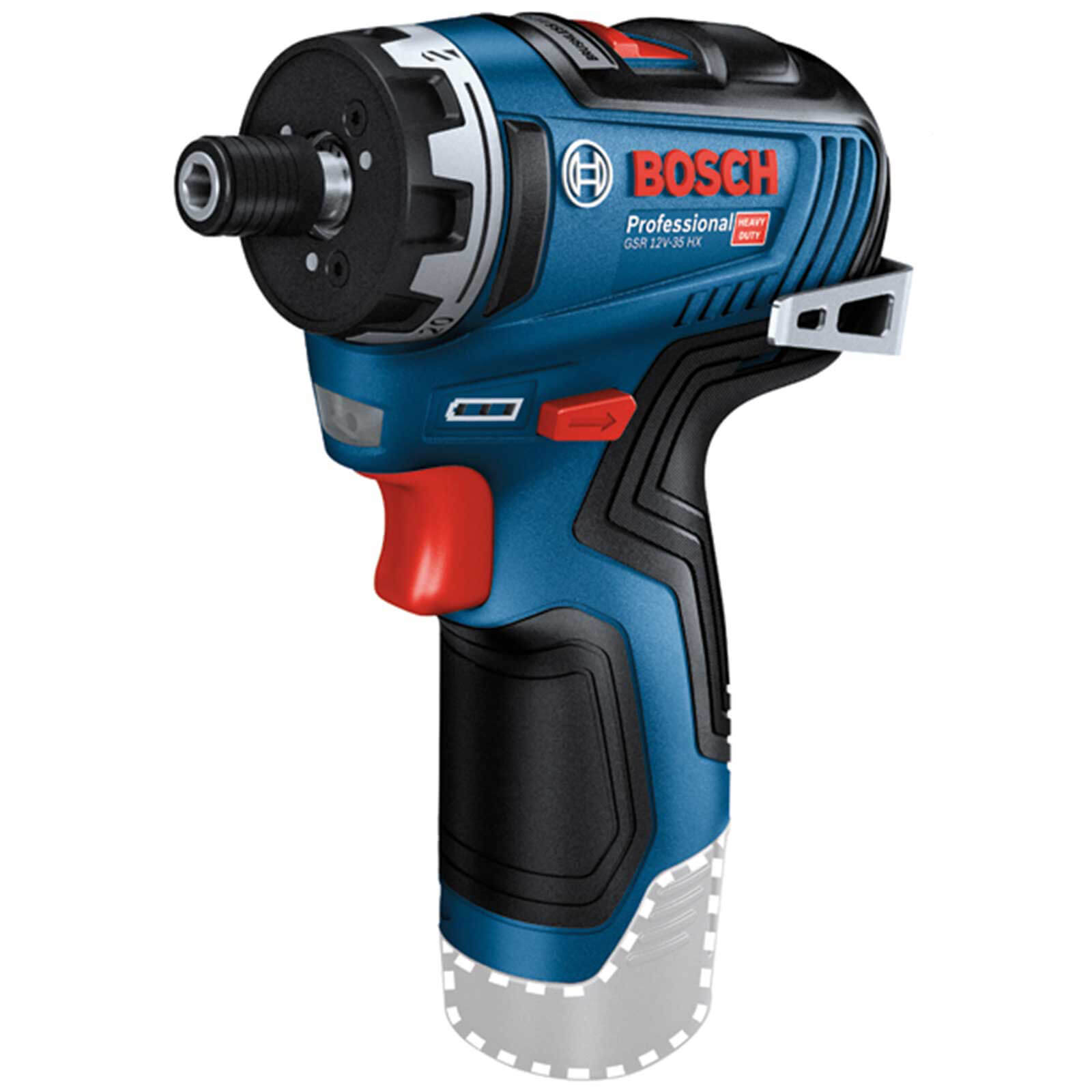 Image of Bosch GSR 12V-35 HX 12v Cordless Brushless Hex Drill Driver No Batteries No Charger No Case