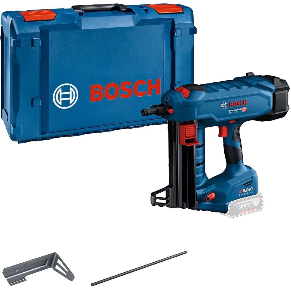 Bosch GNB 18V-38 BITURBO 18v Cordless Brushless Concrete Nail Gun No Batteries No Battery Charger Case