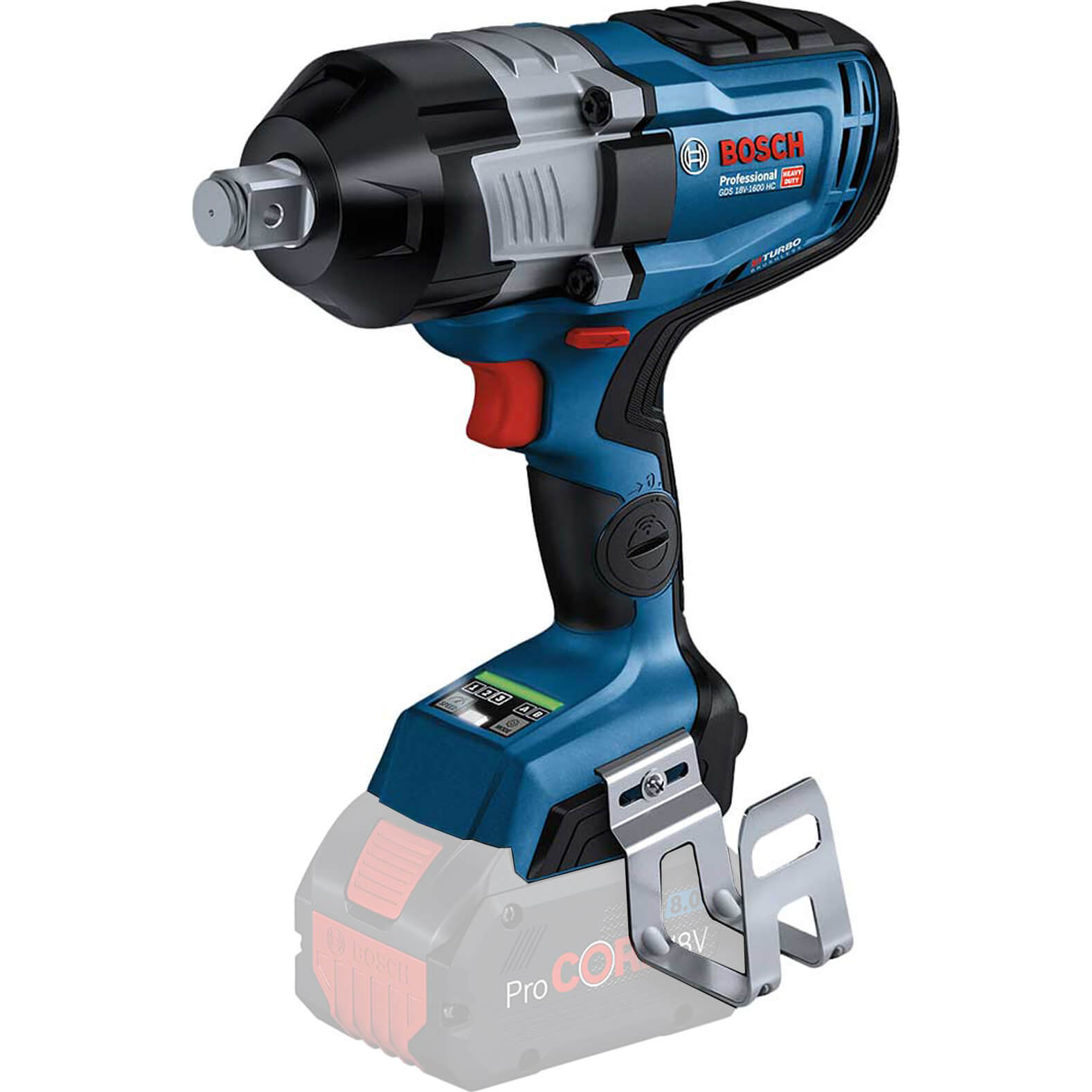 Bosch GDS 18v-1600 HC BITURBO 18v Cordless 3/4" Impact Wrench No Batteries No Battery Charger No Case
