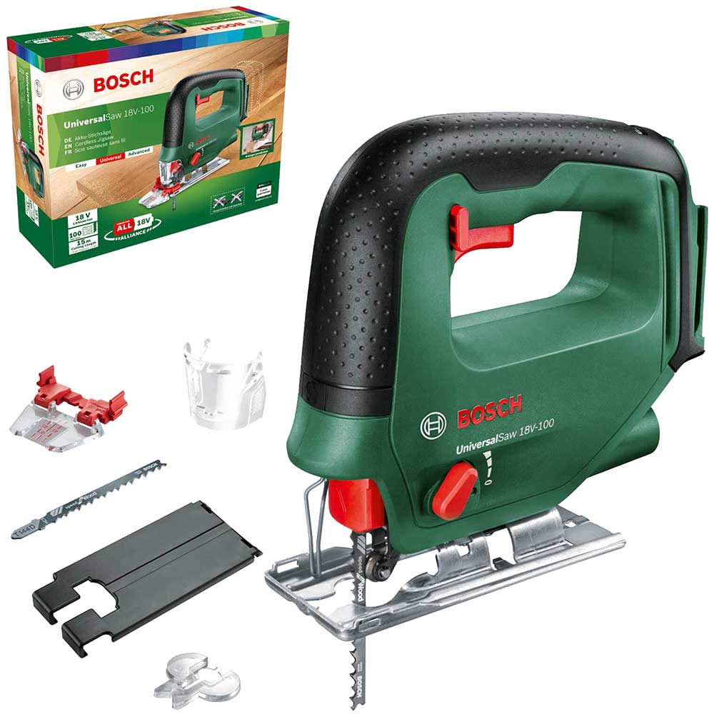 Bosch UNIVERSALSAW 18V-100 P4A 18v Cordless Jigsaw No Batteries No Battery Charger No Case